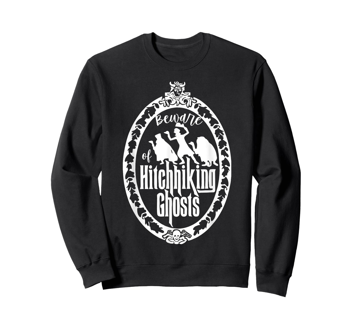 Beware Of Hitchhiking Ghost Halloween T-Shirt