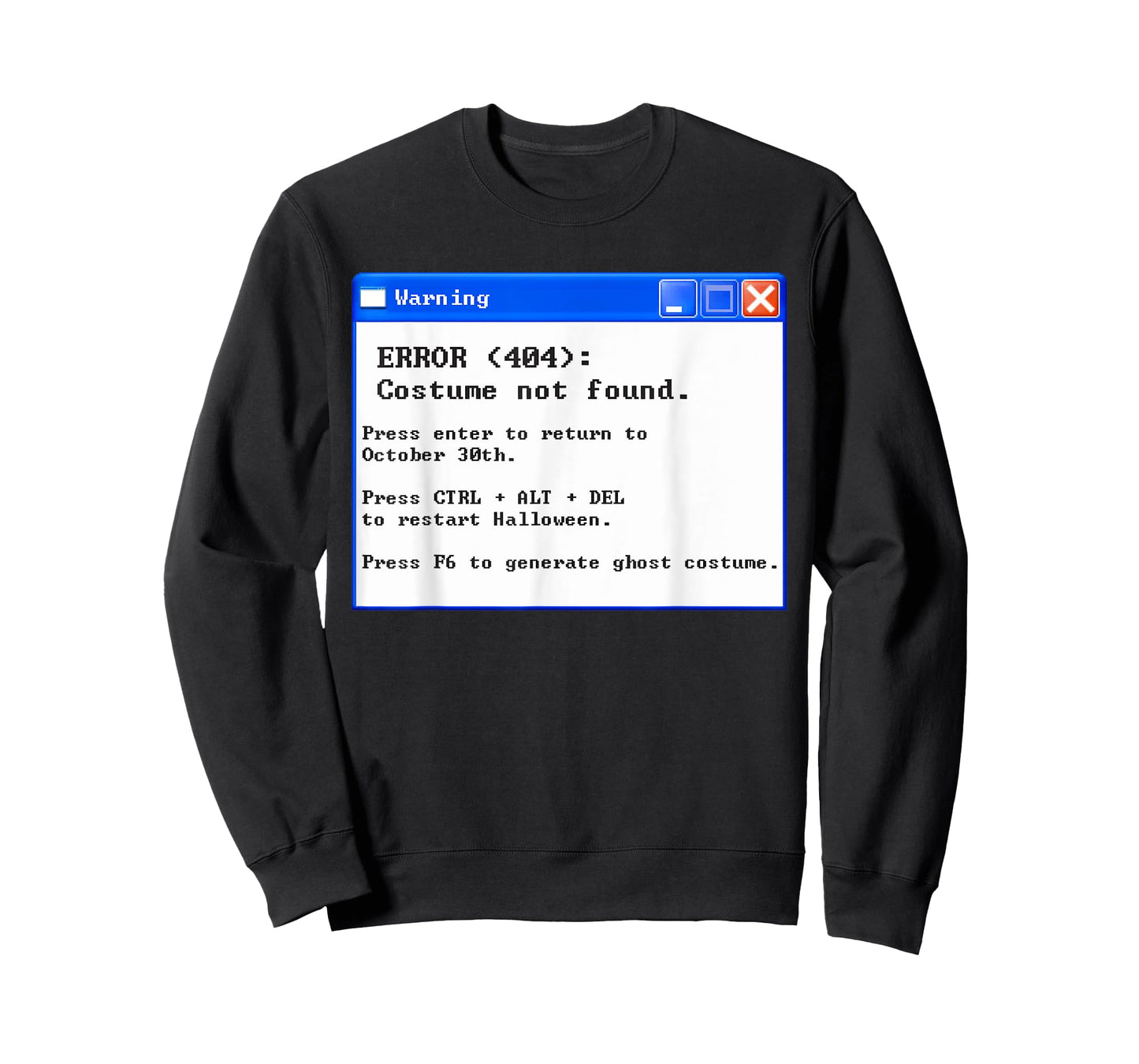 Error 404 Halloween Costume Not Found T-Shirt T-Shirt