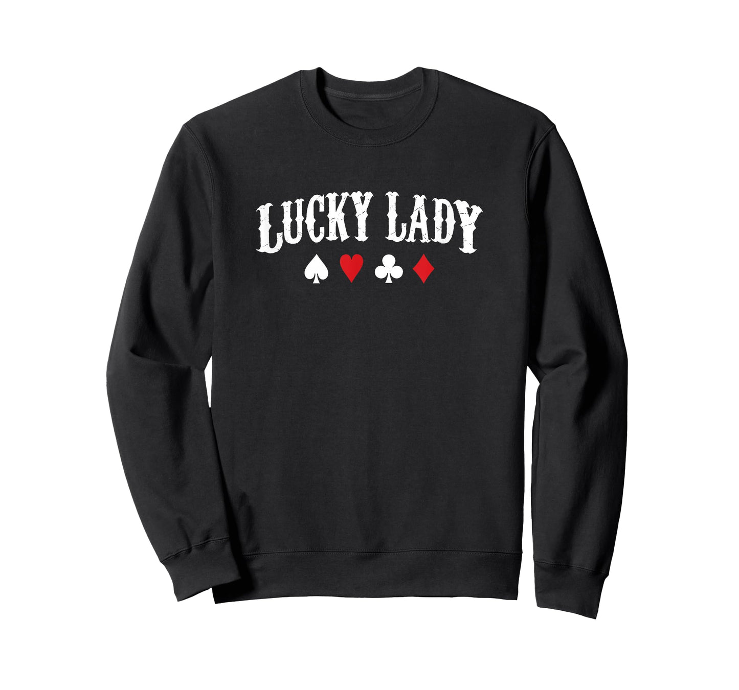 Lucky Lady Card Player Gift T-Shirt