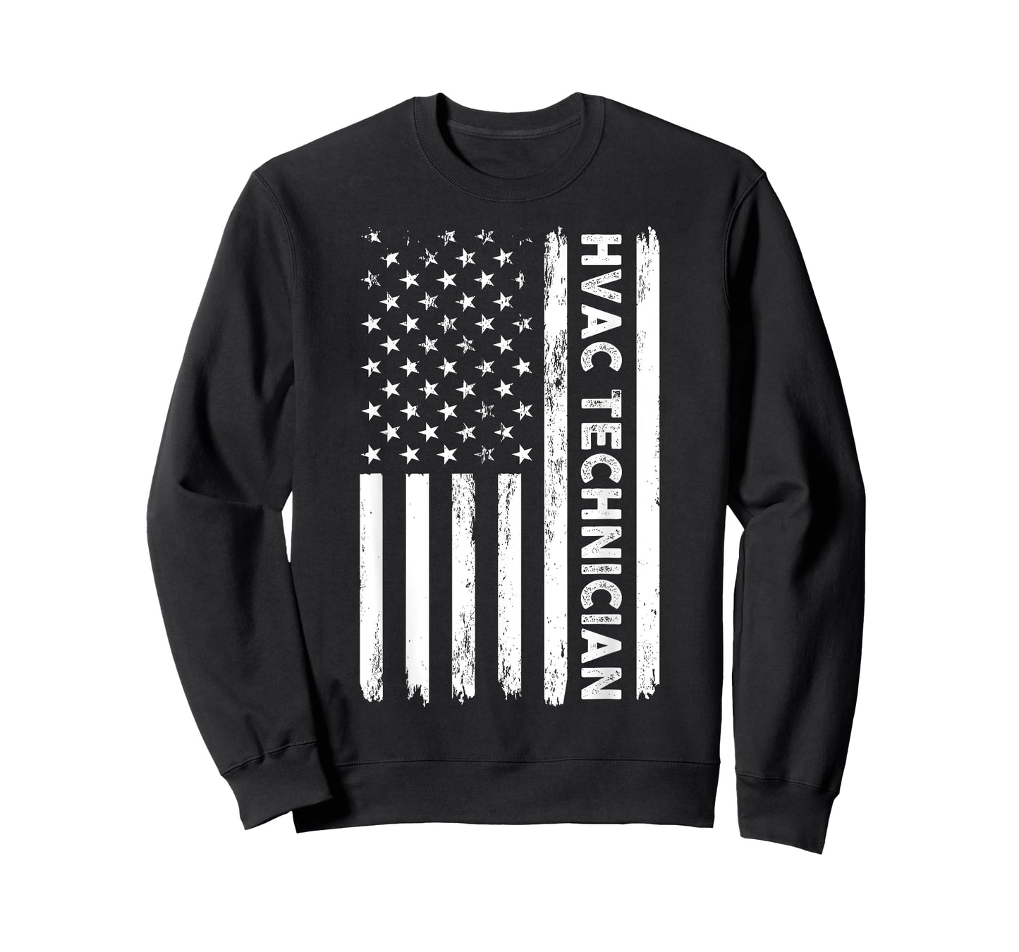 US HVAC Technician Gift For USA Repairman Men Fourth Of July T-Shirt