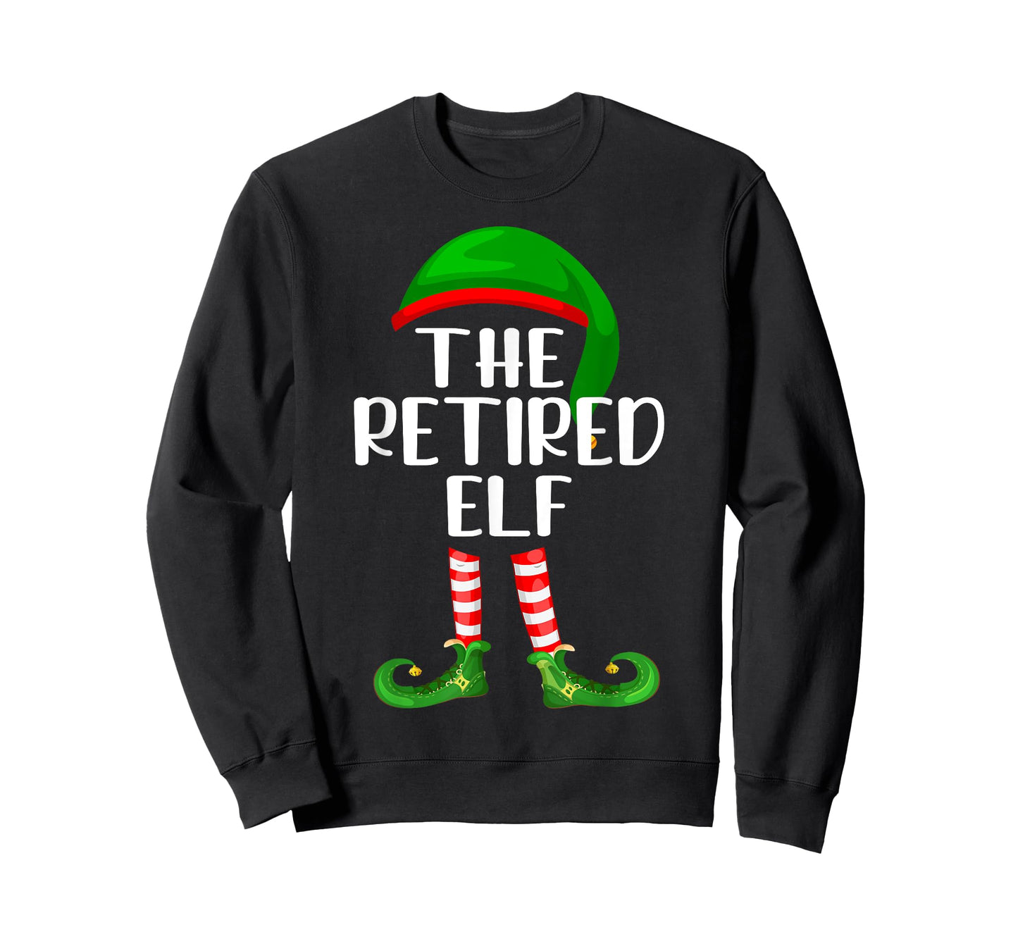 Matching Family Group Christmas The Retired Elf T-Shirt