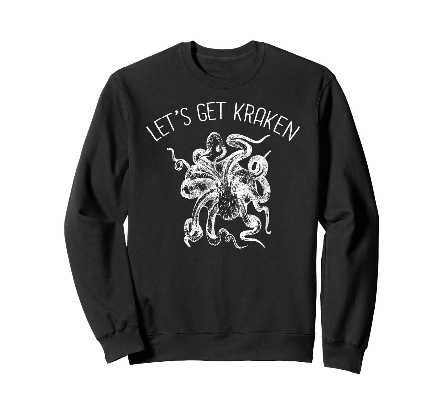 Let's Get Kraken Giant Squid Octopus T-Shirt Funny Pun Shirt T-Shirt
