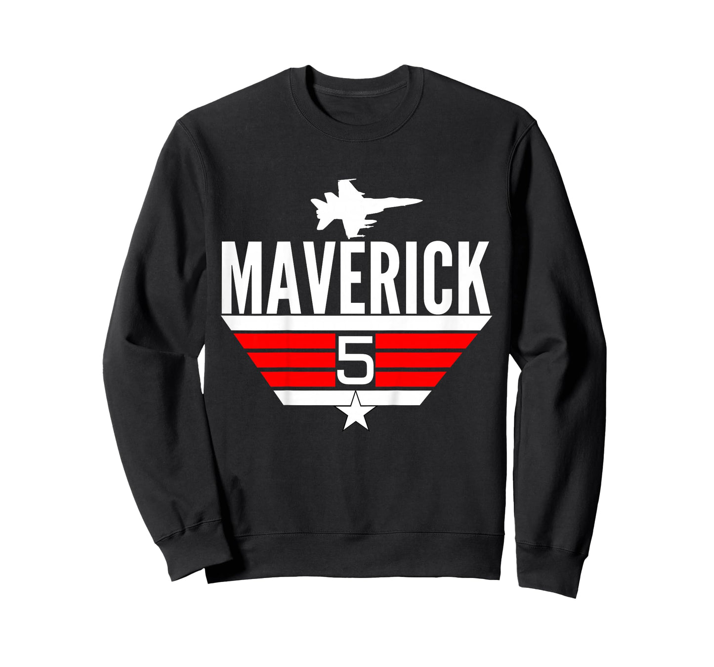 5 Year Old Top Maverick Jet Birthday Party Theme Shirt T-Shirt