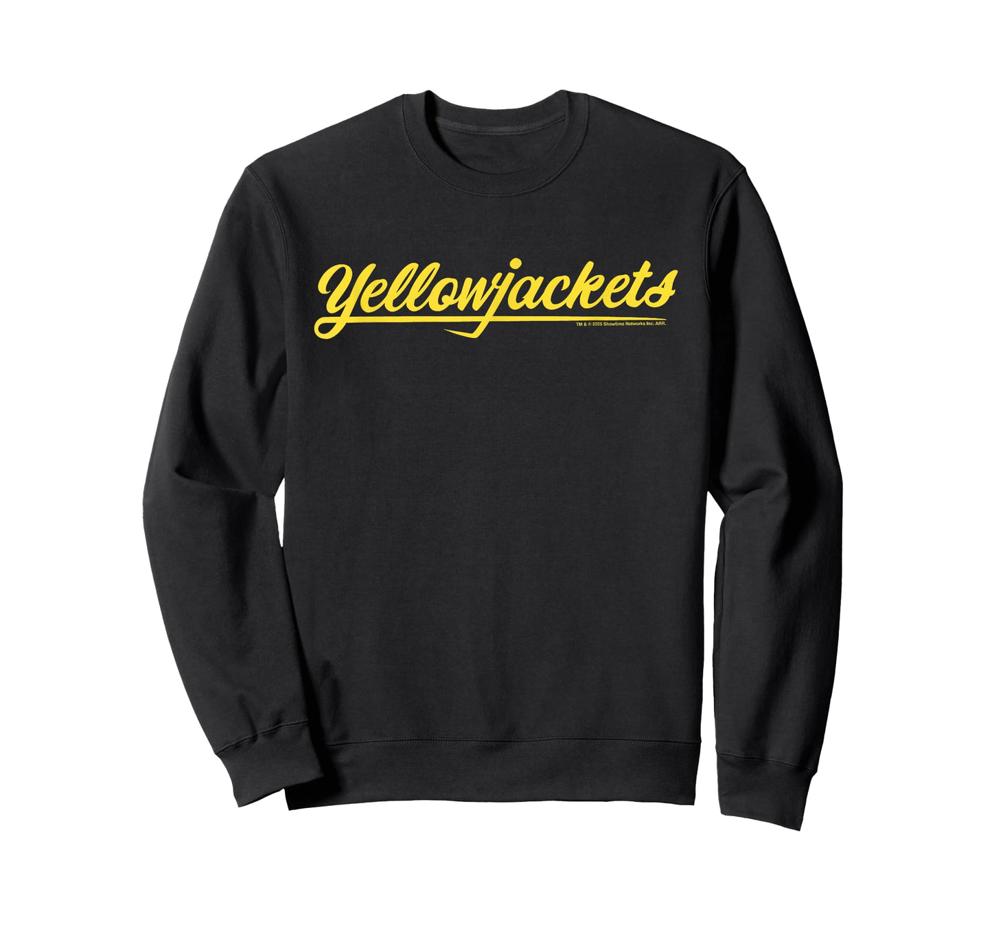 Yellowjackets Yellow Text Logo T-Shirt