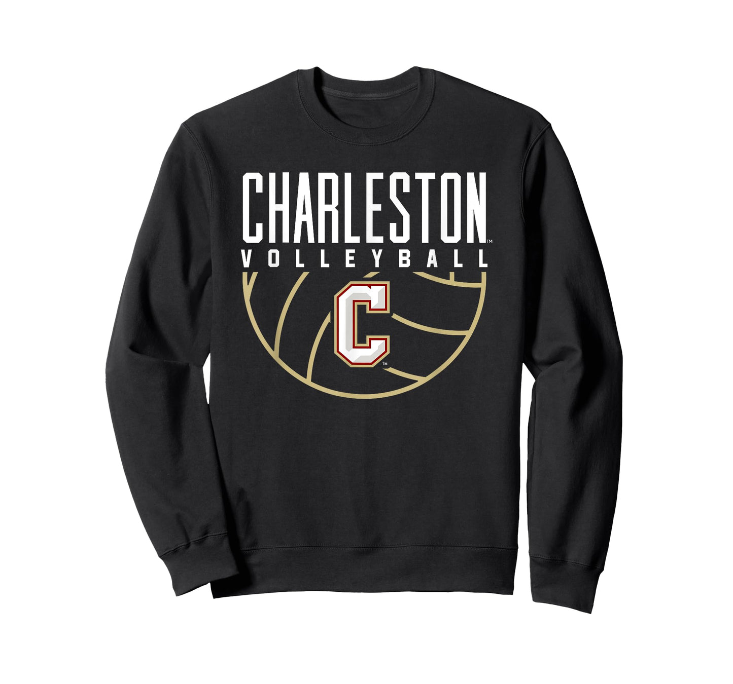 College of Charleston Cougars Volleyball Arch T-Shirt