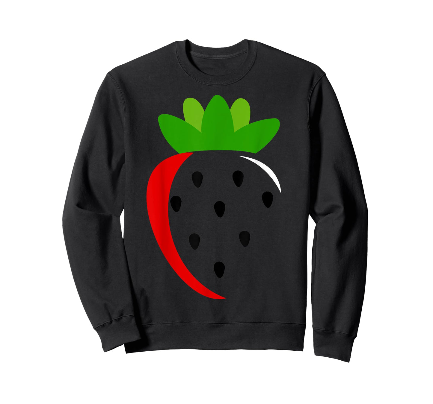 Big Strawberry Costume Cute Easy Fruit Halloween Gift T-Shirt