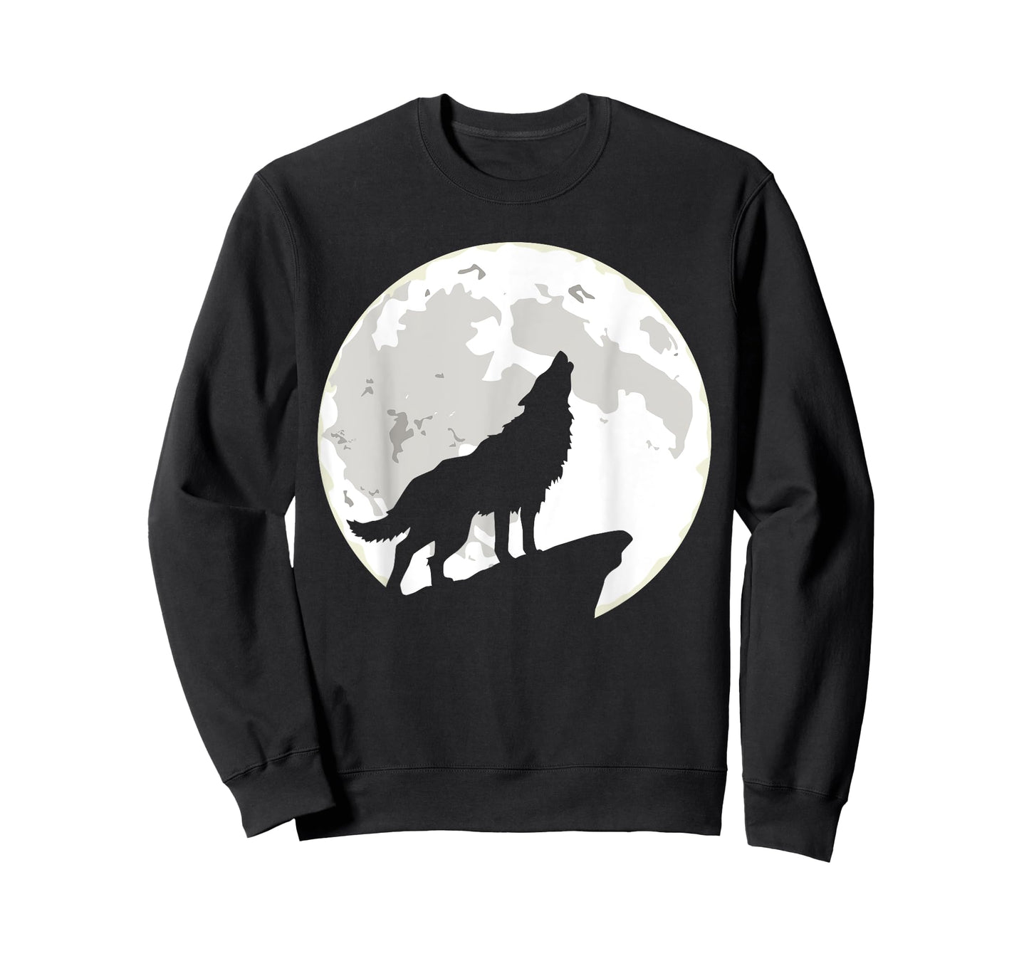 Wolf Howling At The Moon T-Shirt