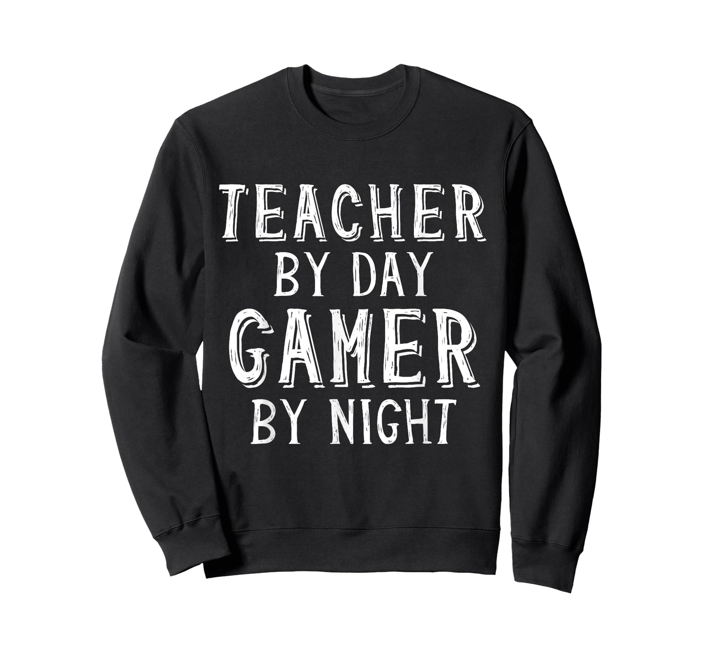 Teacher By Day Gamer By Night Funny School Gaming Teacher T-Shirt for Men Women