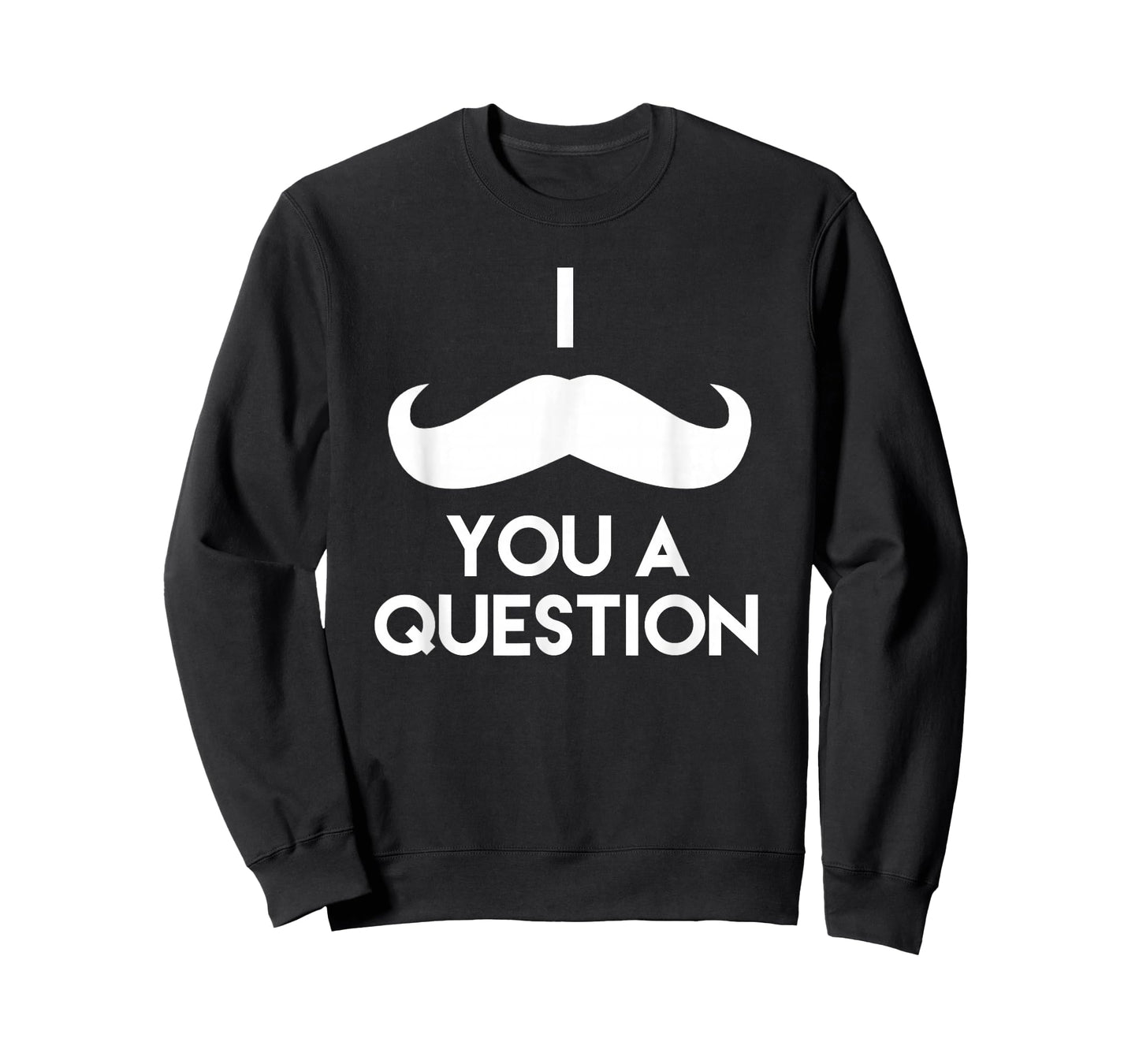 I Mustache You A Question | Funny Pun Saying T-Shirt T-Shirt