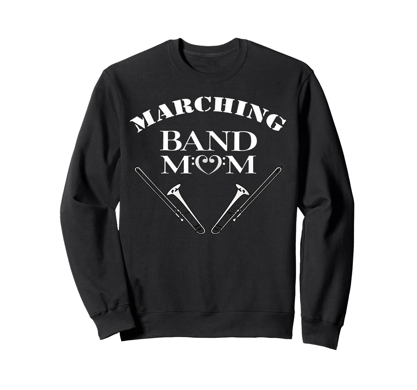 Marching Band Tee: Band Mom Trombone Shirt T-Shirt