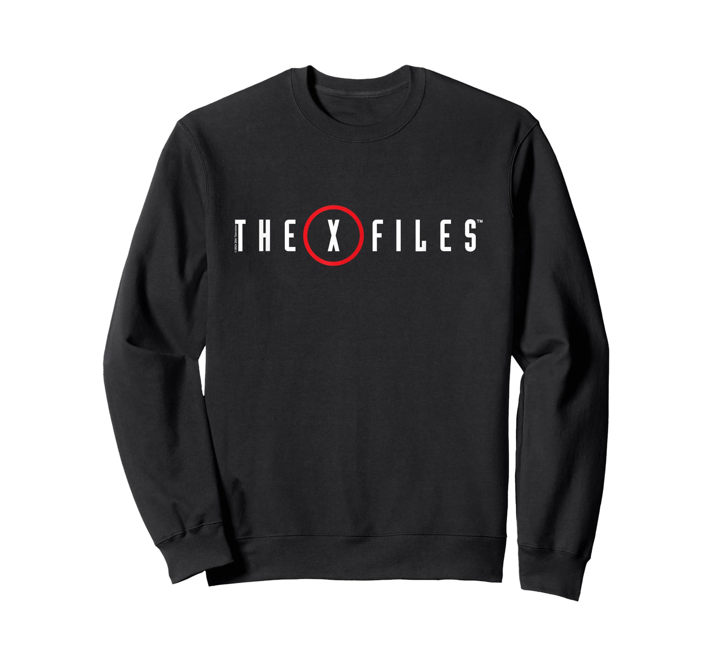 X-Files Iconic Big Chest Text Logo V3 T-Shirt