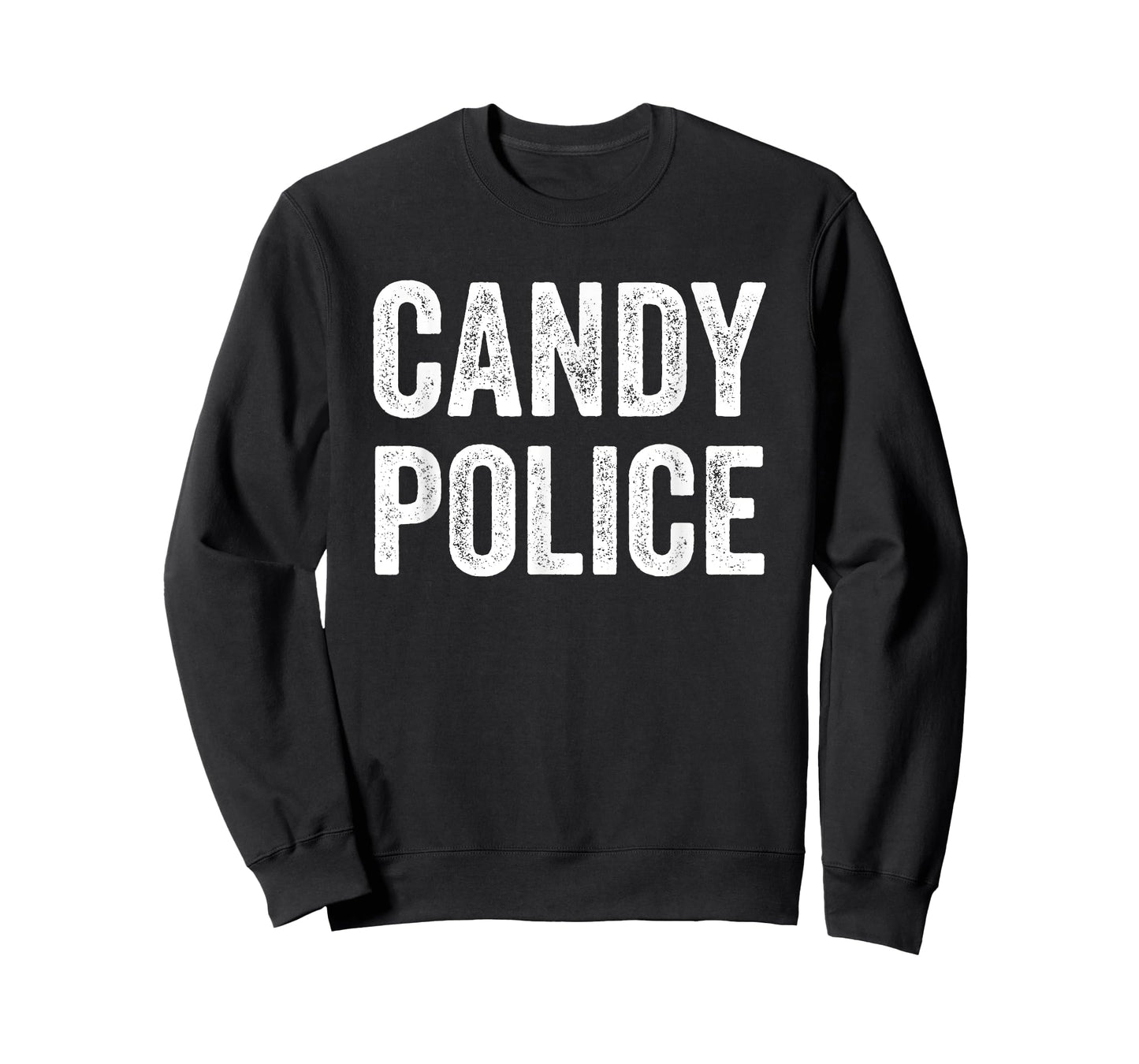 Candy Police Mom Dad Parents Fun Costume For Halloween T-Shirt