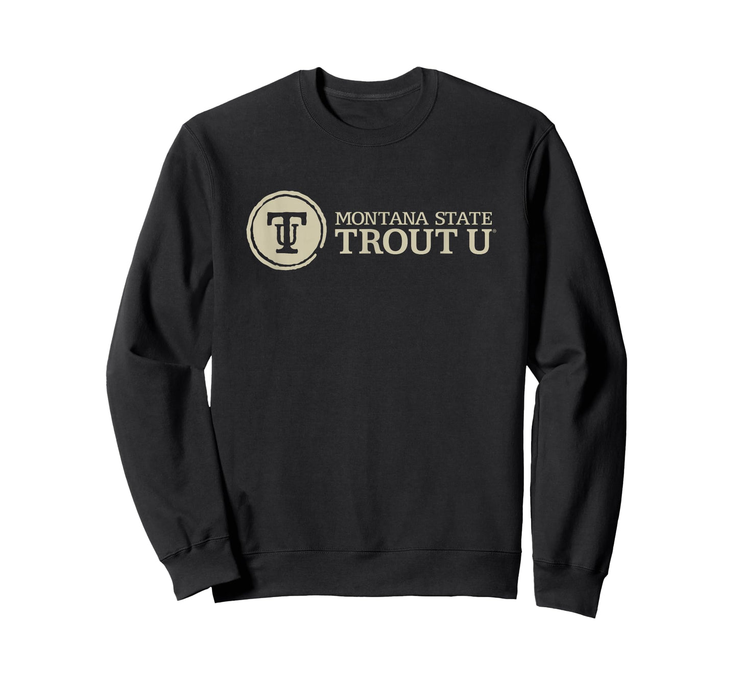 Montana State University Bobcats Trout U Horizontal T-Shirt