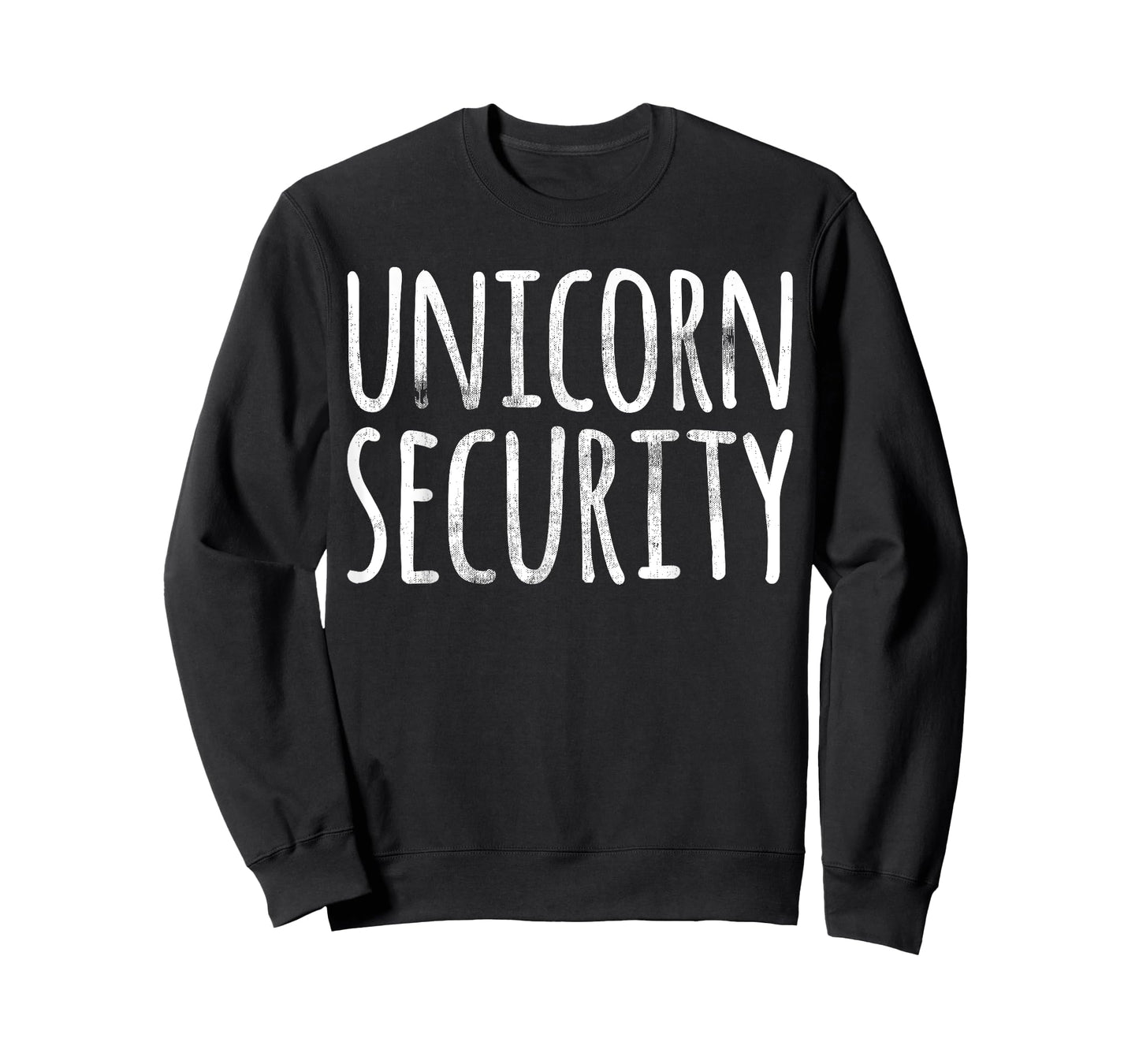 Unicorn Security Halloween Costume Dad Men Husband Easy Lazy T-Shirt