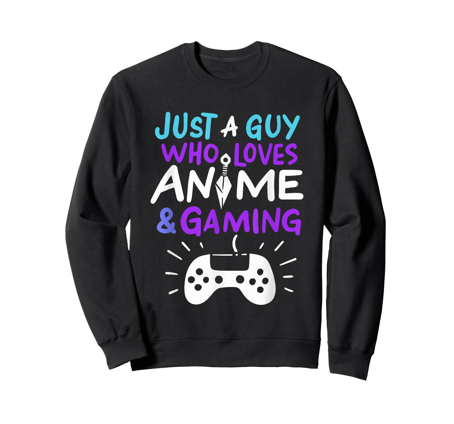 Just A Guy Who Loves Anime & Gaming T-Shirt