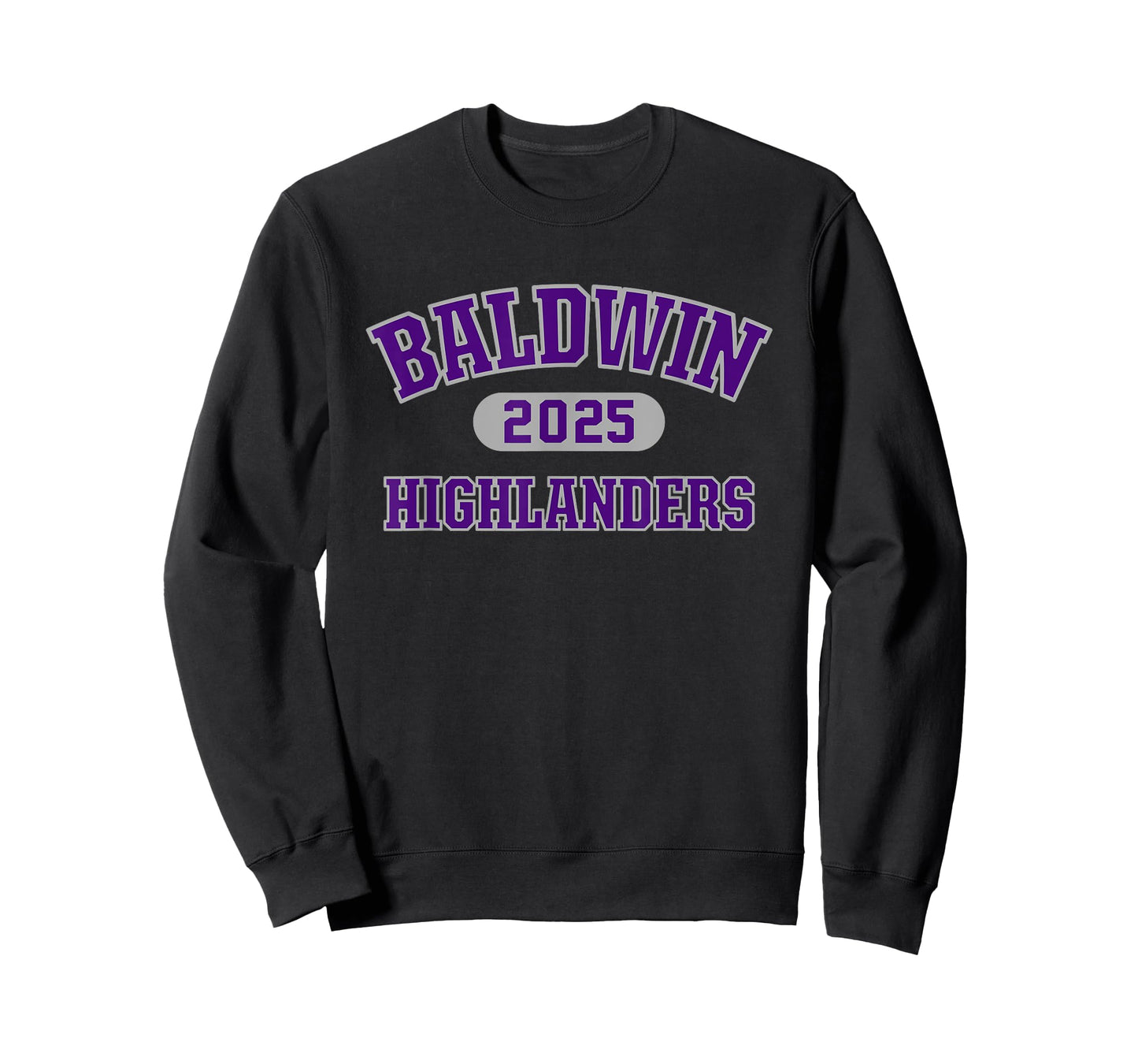 Baldwin Highlanders High School Arch 2025 T-Shirt