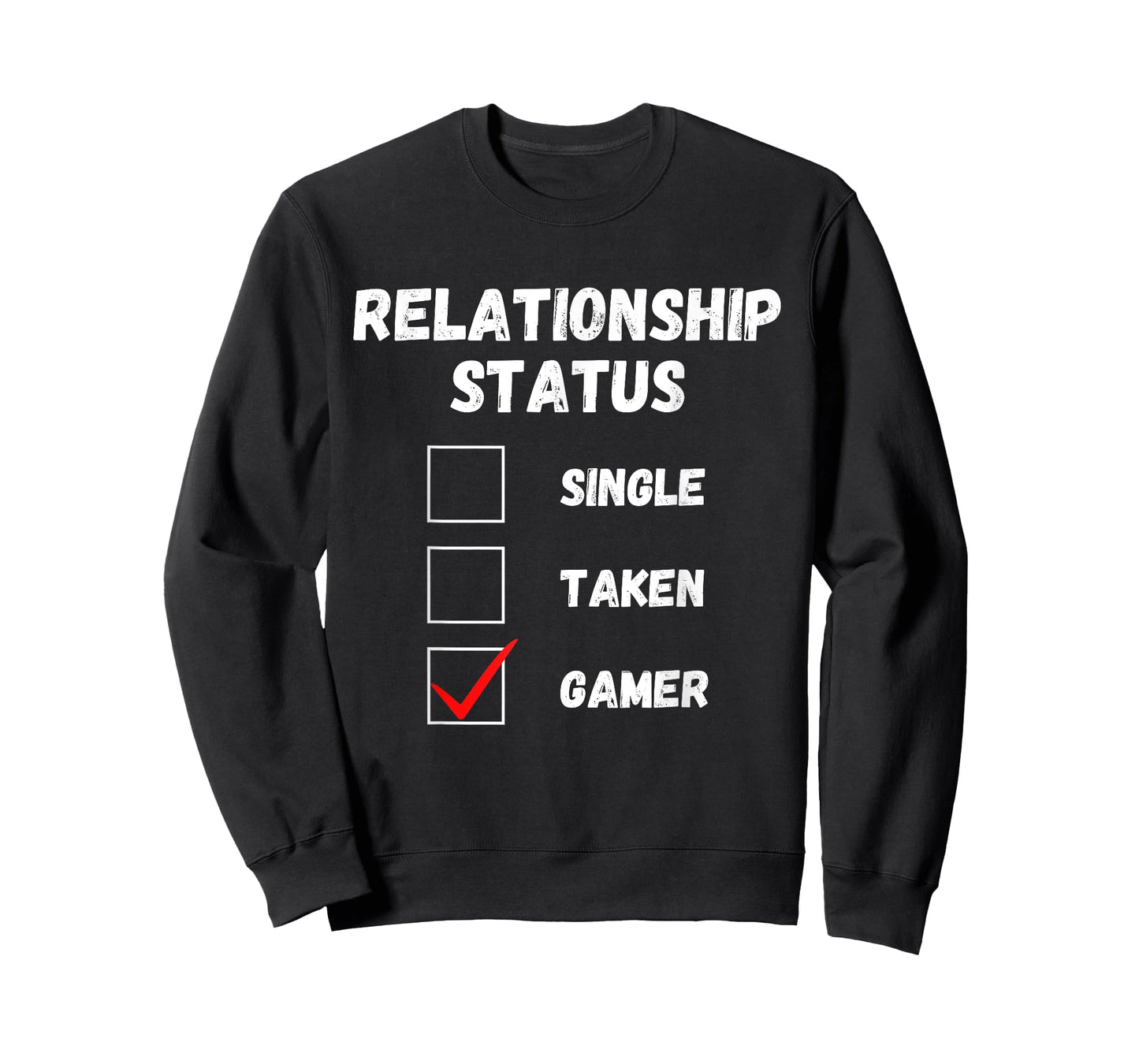 Relationship Status Single Taken Gamer, Funny Gaming Lover T-Shirt