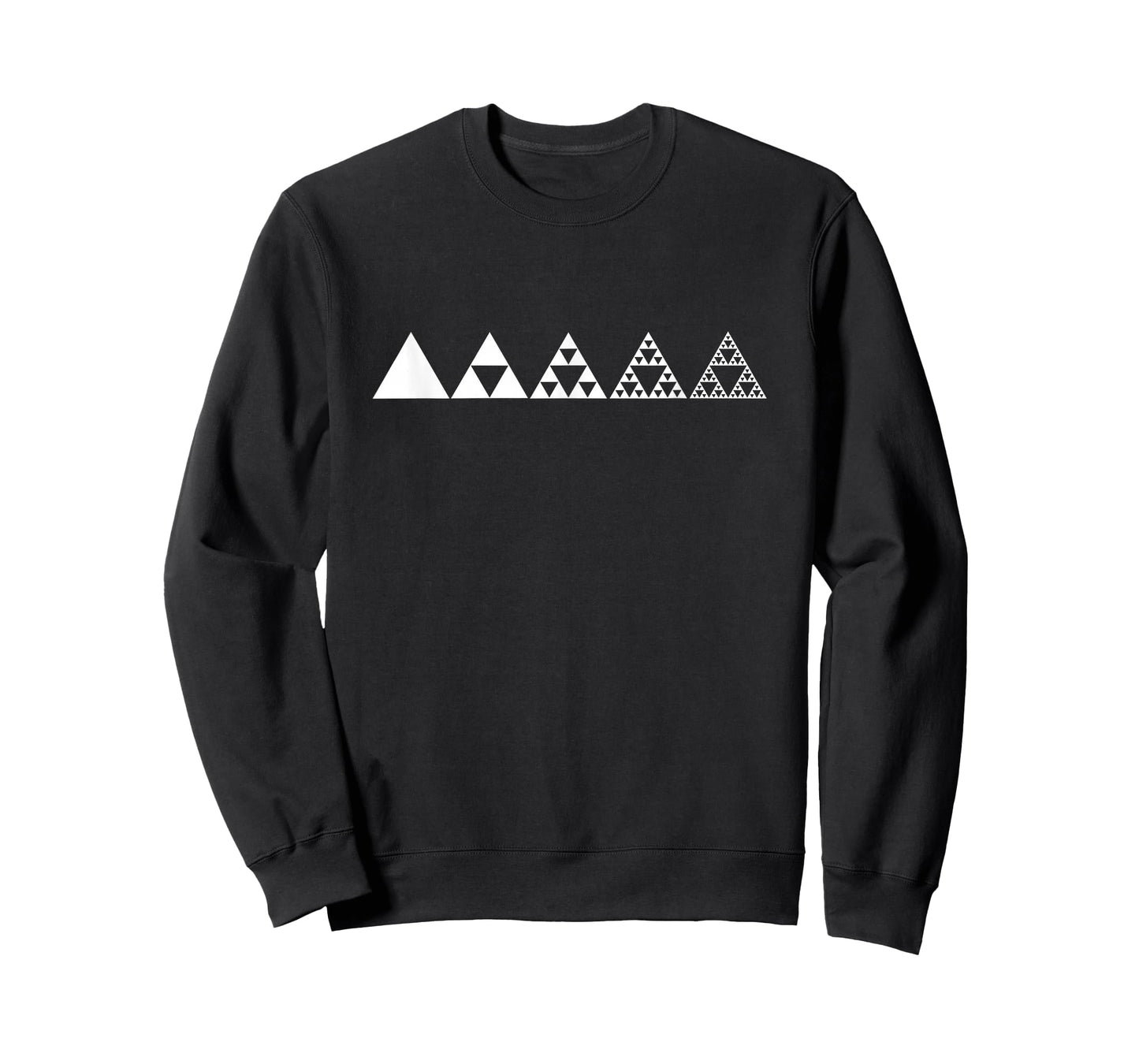 Sierpinski Triangle Fractal Geometry Math Math Matrix T-Shirt