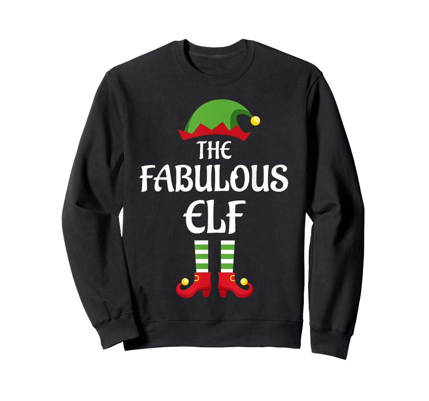 Fabulous Elf Family Matching Group Christmas T-Shirt