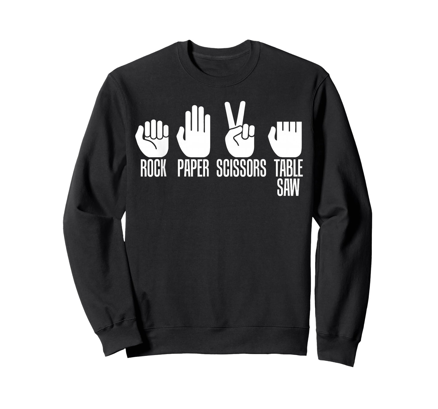 Carpenters Rock Paper Scissor Table Saw Fathers Day T-Shirt