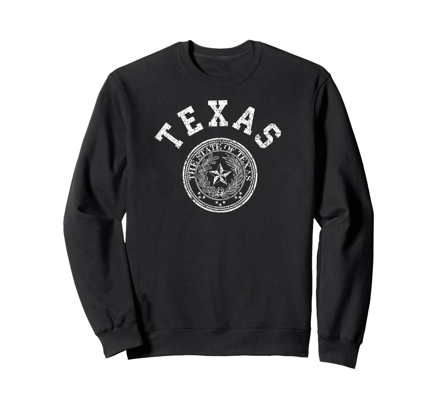Texas Seal T-Shirt, Distressed Vintage Texas Flag Tee TX