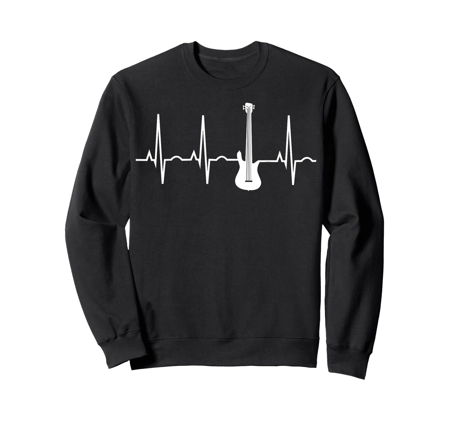 Bass Player Shirt - Bass Guitar Player Heartbeat T-Shirt T-Shirt