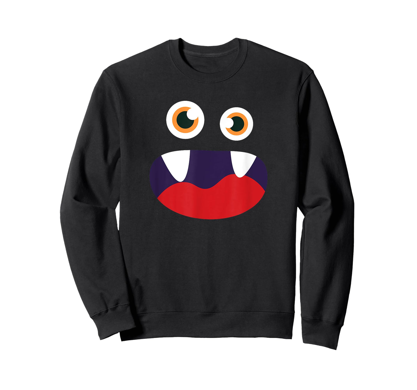 Monster Face Halloween Matching Family Costume T-Shirt