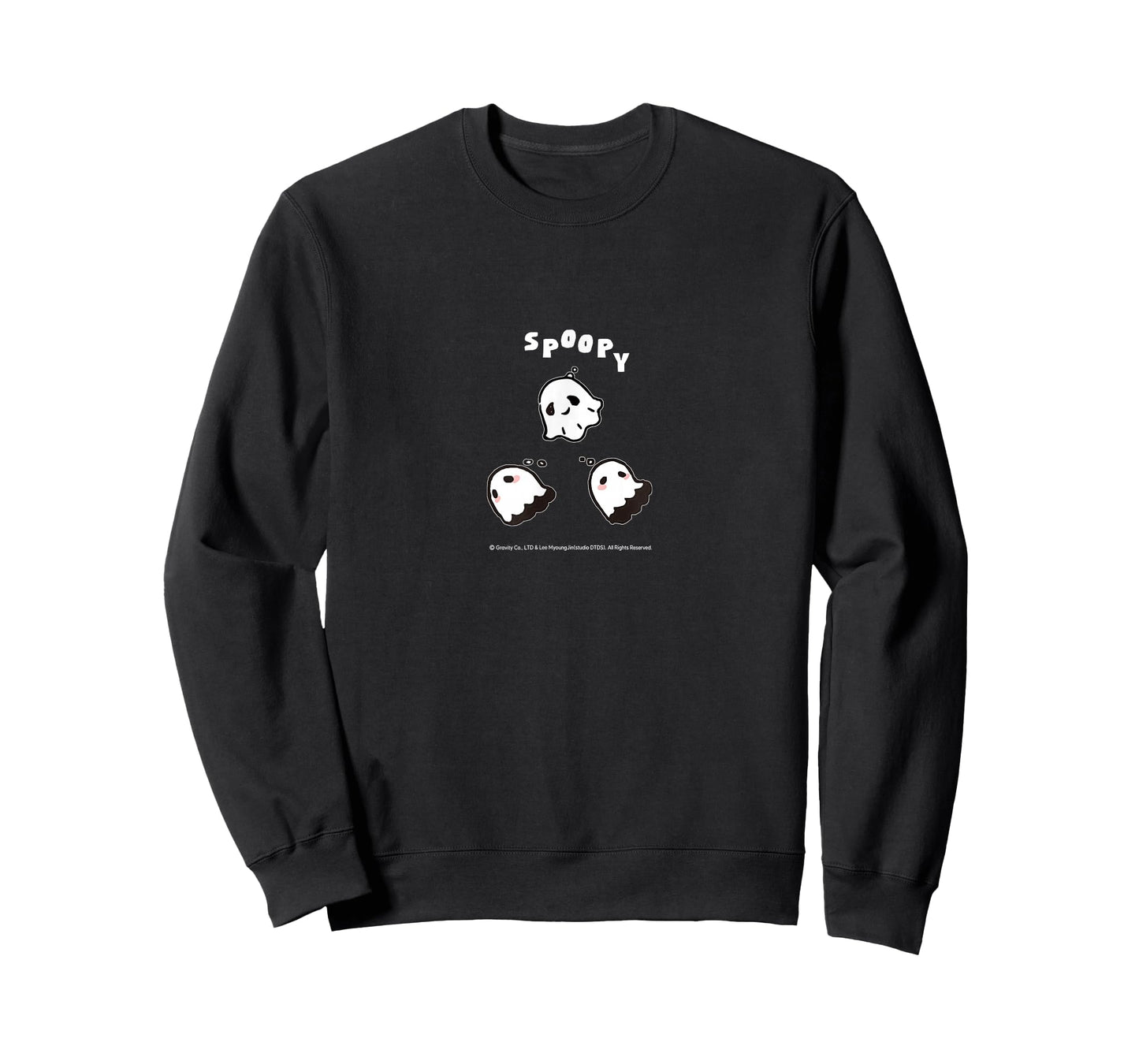 [2025 Halloween] Spoopy Triple Ghost Meme T-Shirt