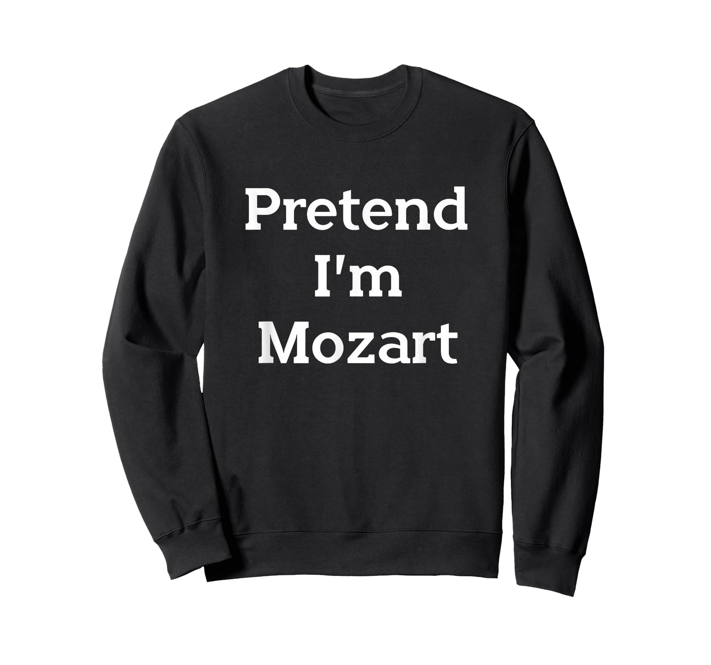 Pretend I'm Mozart Costume Funny Music Halloween Party T-Shirt