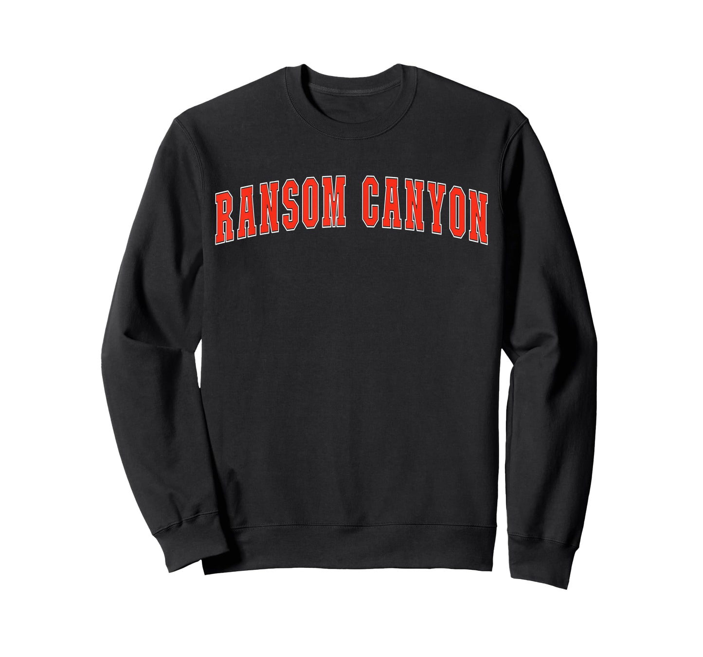 Ransom Canyon Texas TX College Style Red Text Ransom Canyon T-Shirt