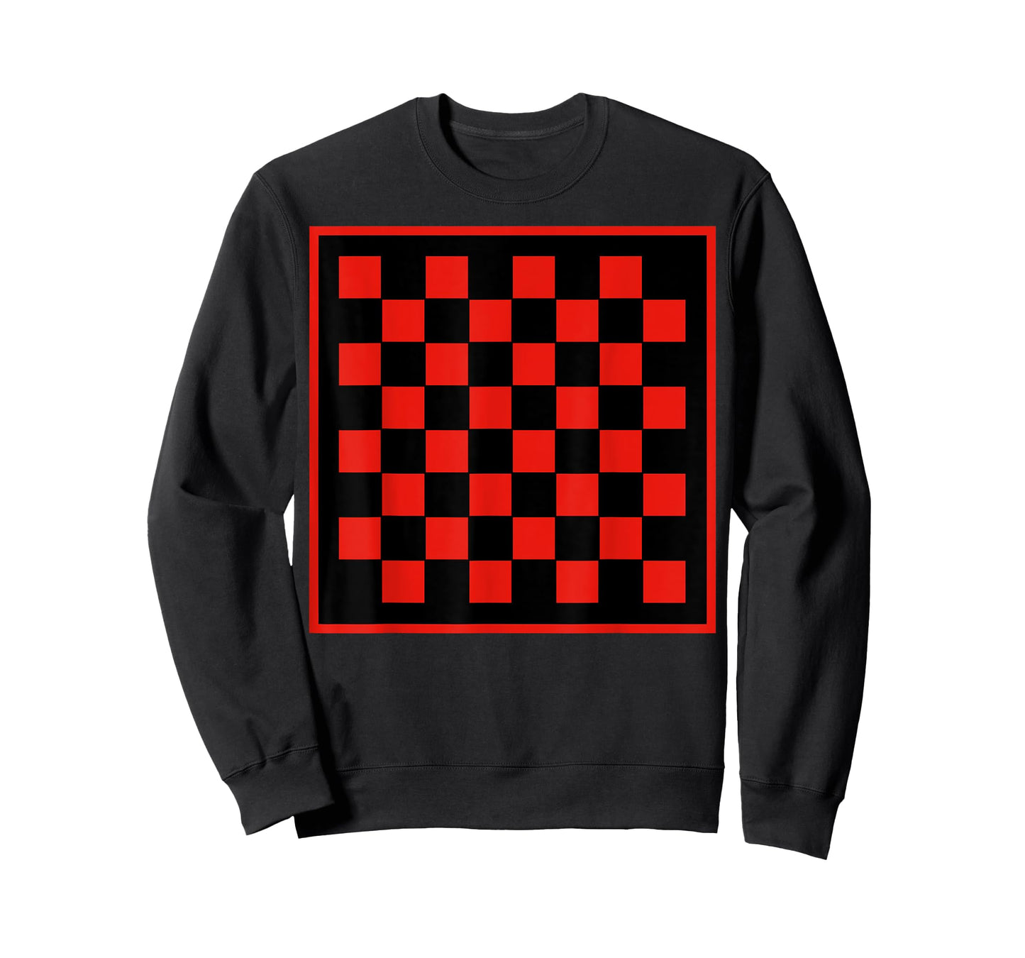 Funny Black & Red Checkerboard Gift Chess Lover Board Game T-Shirt