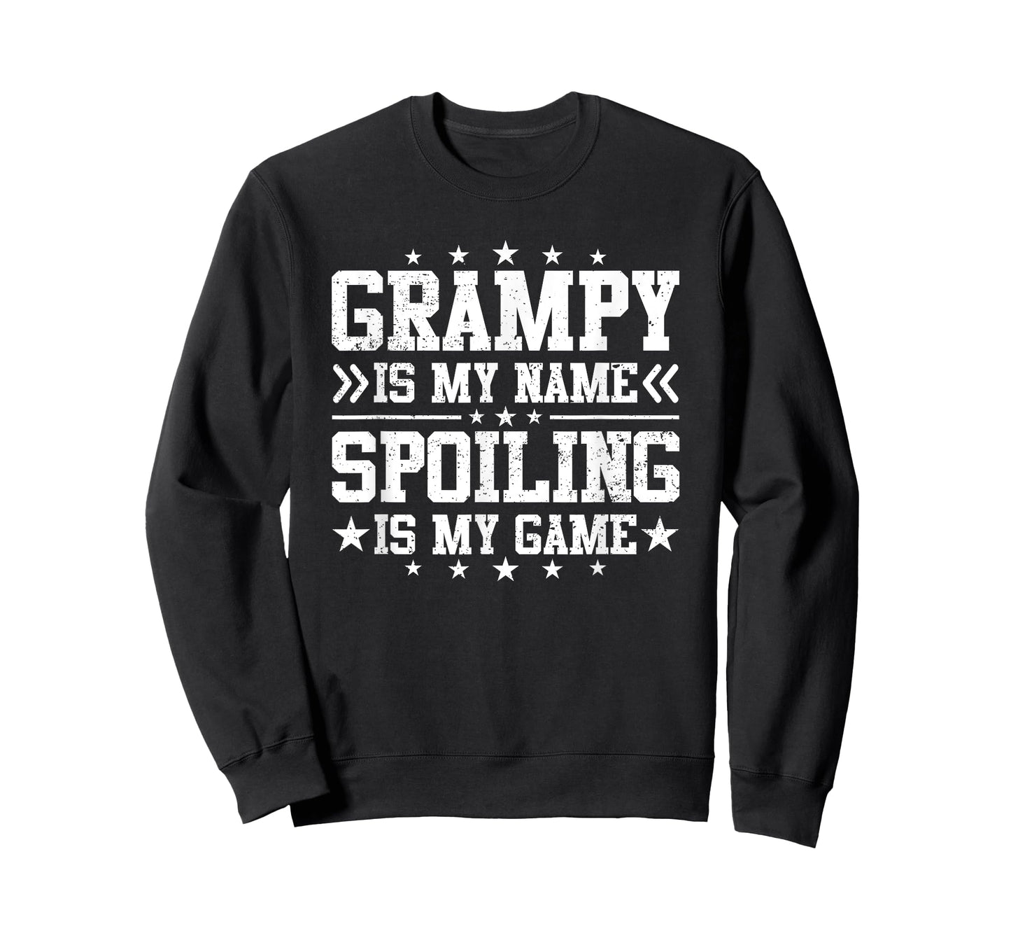 Grampy Is My Name Spoiling Is My Game Funny Father's Day T-Shirt