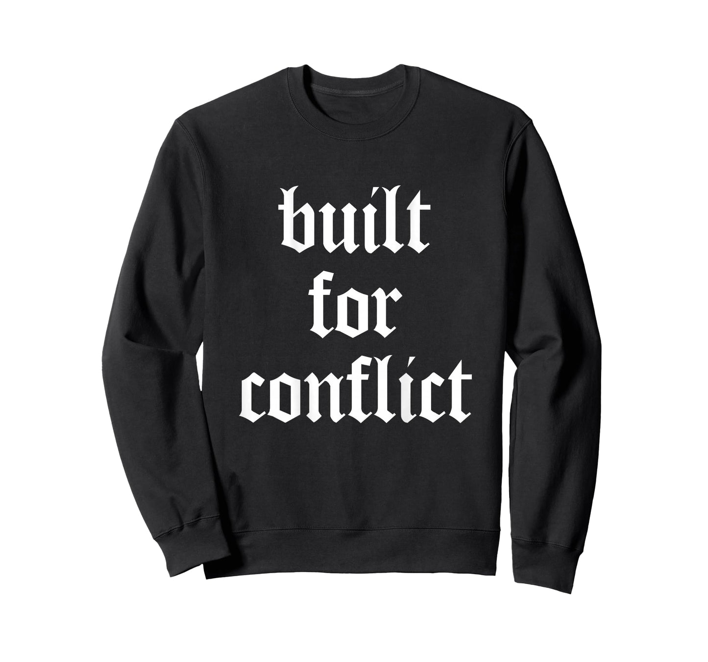 Built for Strength – Built for Conflict - Gym & Bodybuilding T-Shirt