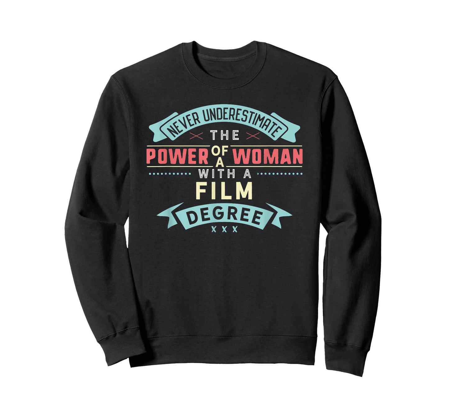 Funny Film Degree Major Shirt Strong Woman Graduation Gift T-Shirt