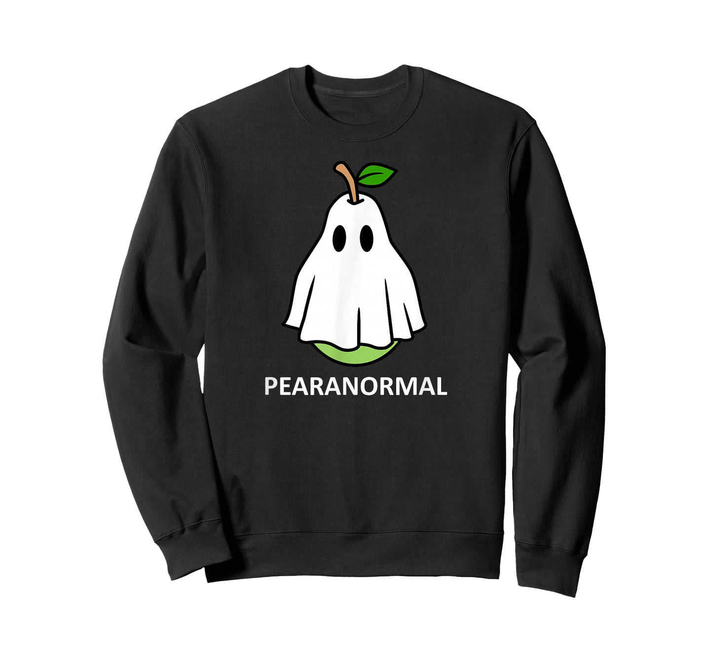 Pearanormal Cute Ghost Pear Halloween Costume Funny Pun T-Shirt