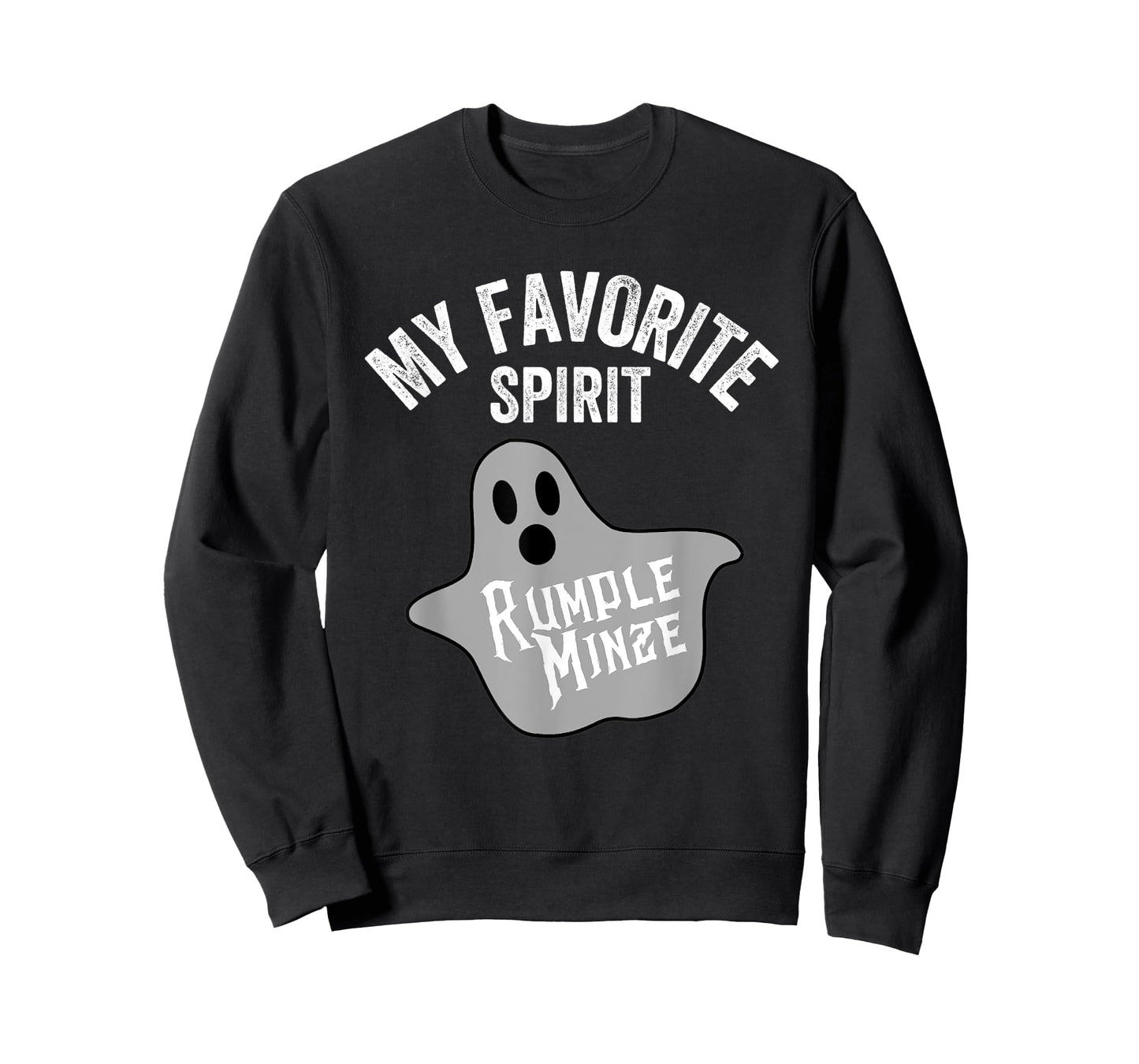 My Favorite Spirit Rumple Minze Funny Halloween Ghost T-Shirt