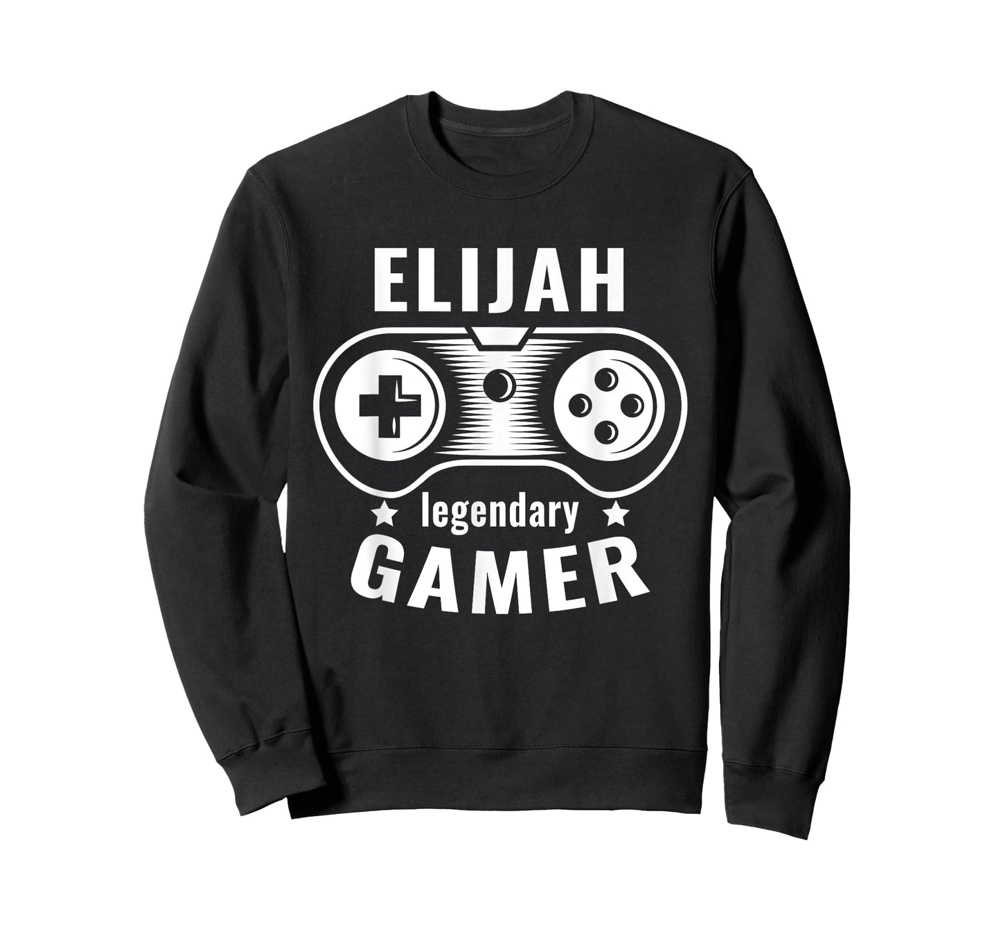 ELIJAH Legendary Gamer - Personalized Name Gift T-Shirt