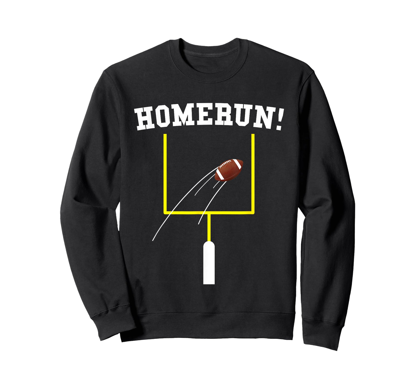 Funny Homerun Football Baseball Sports Mix Up Humor T-Shirt
