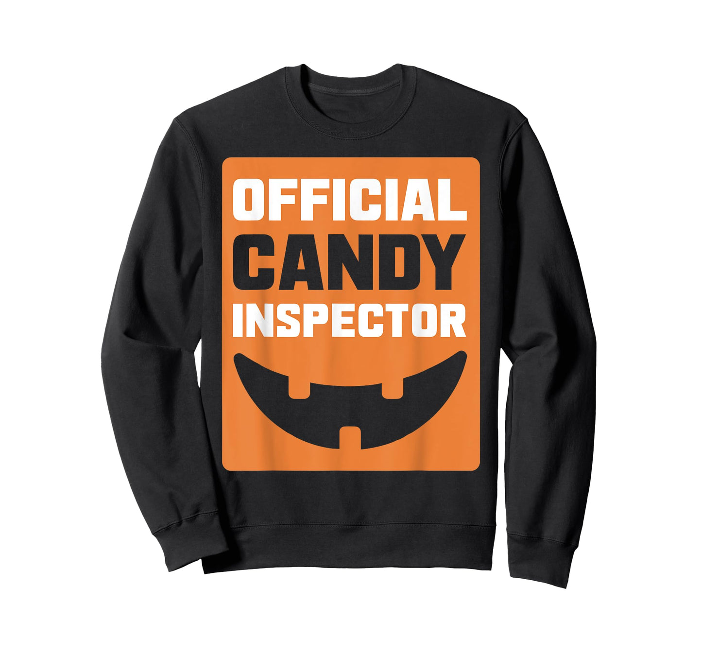 Pumpkin Official Candy Inspector Halloween T-Shirt