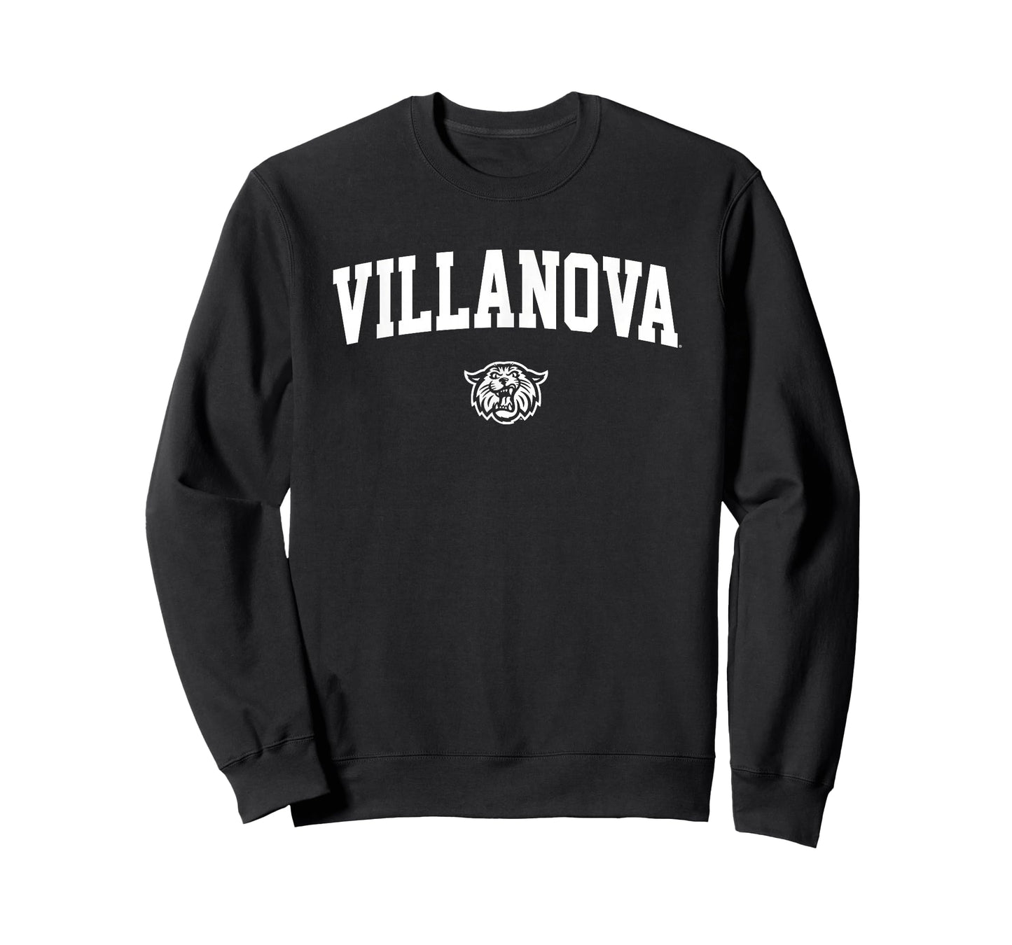 Villanova University Wildcats One Color Arch Logo T-Shirt