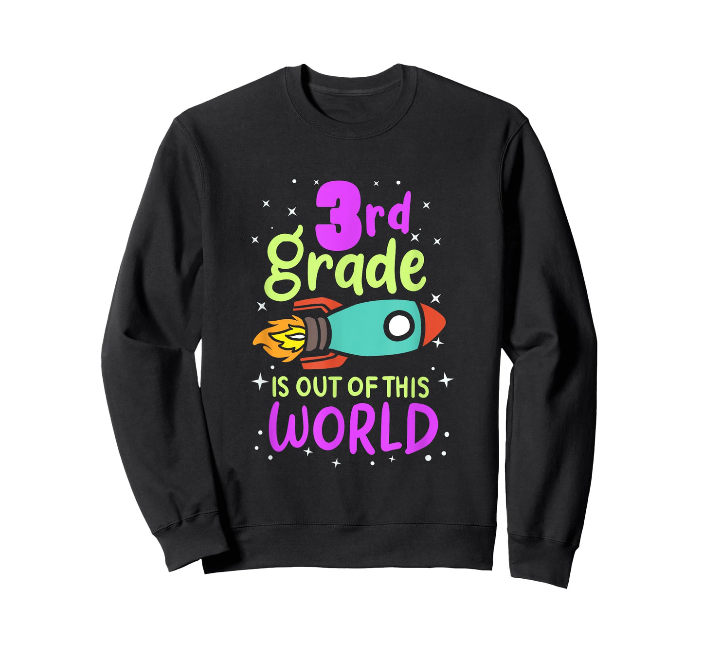 3rd Grade Is Out Of This World 3rd Grader Rocket Costume T-Shirt