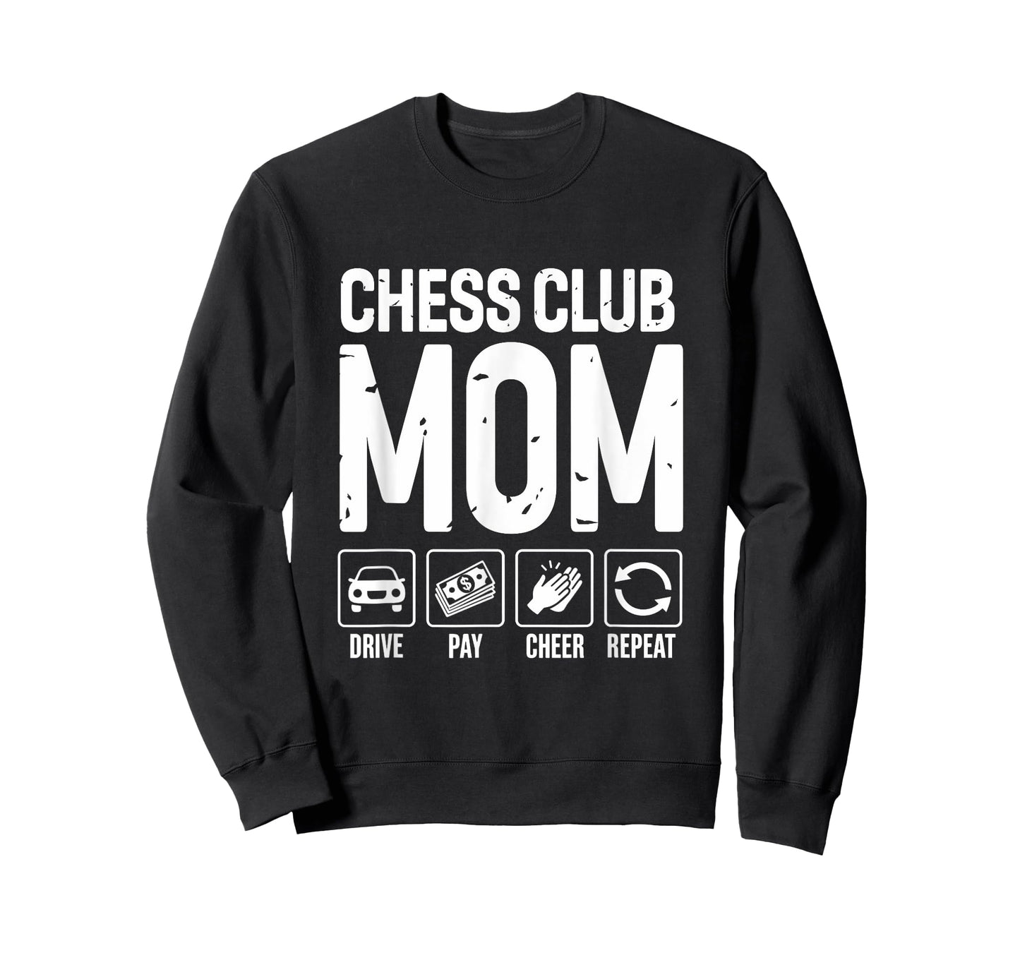 Chess Club Mom Drive Pay Cheer Mom Of A Chess Player T-Shirt