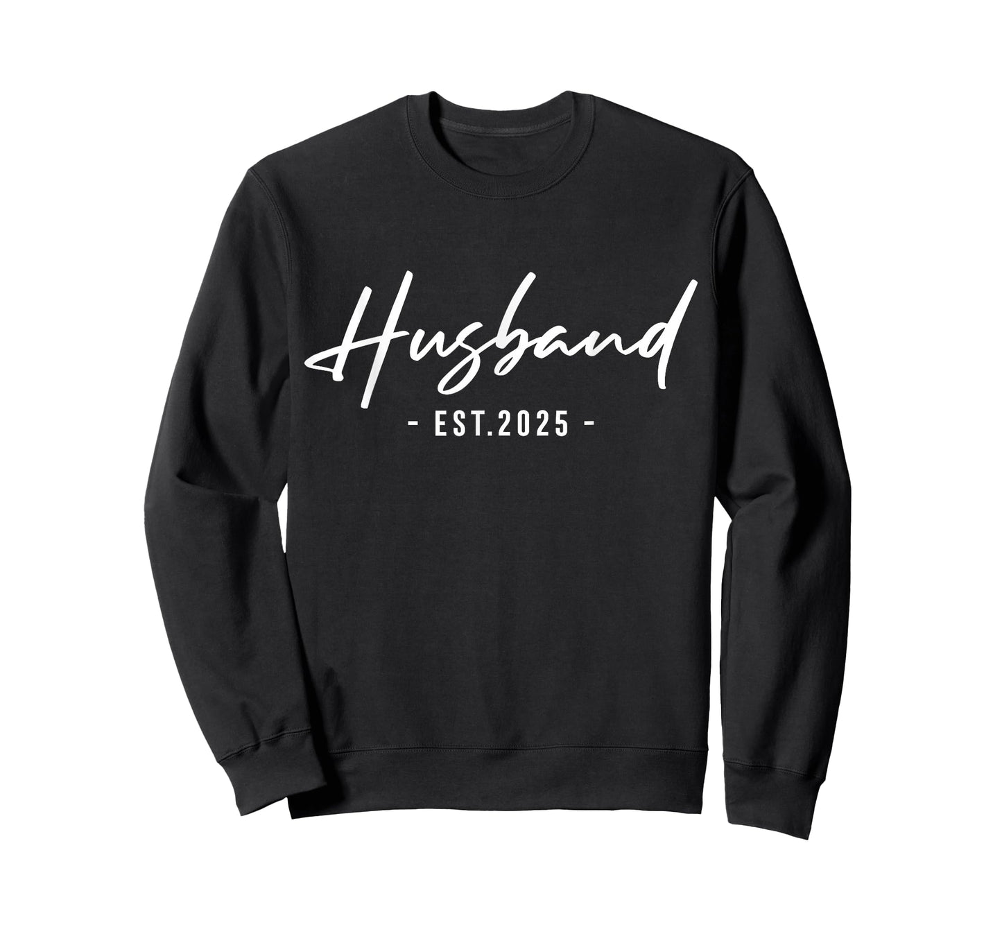 Husband Est 2025 Just Married Honeymoon Hubby Husband 2025 T-Shirt