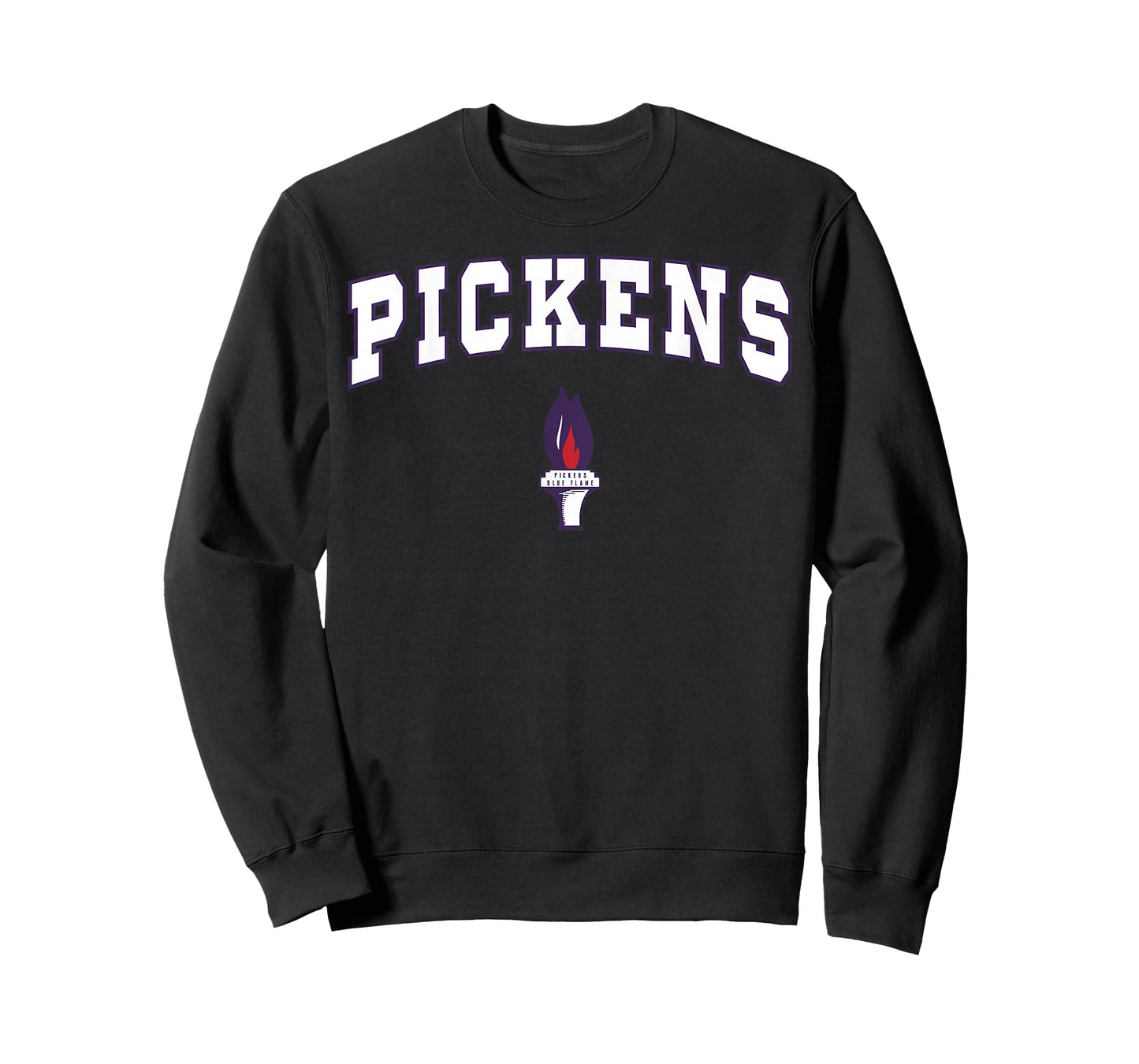 Pickens High School Blue Flames T-Shirt C2 T-Shirt
