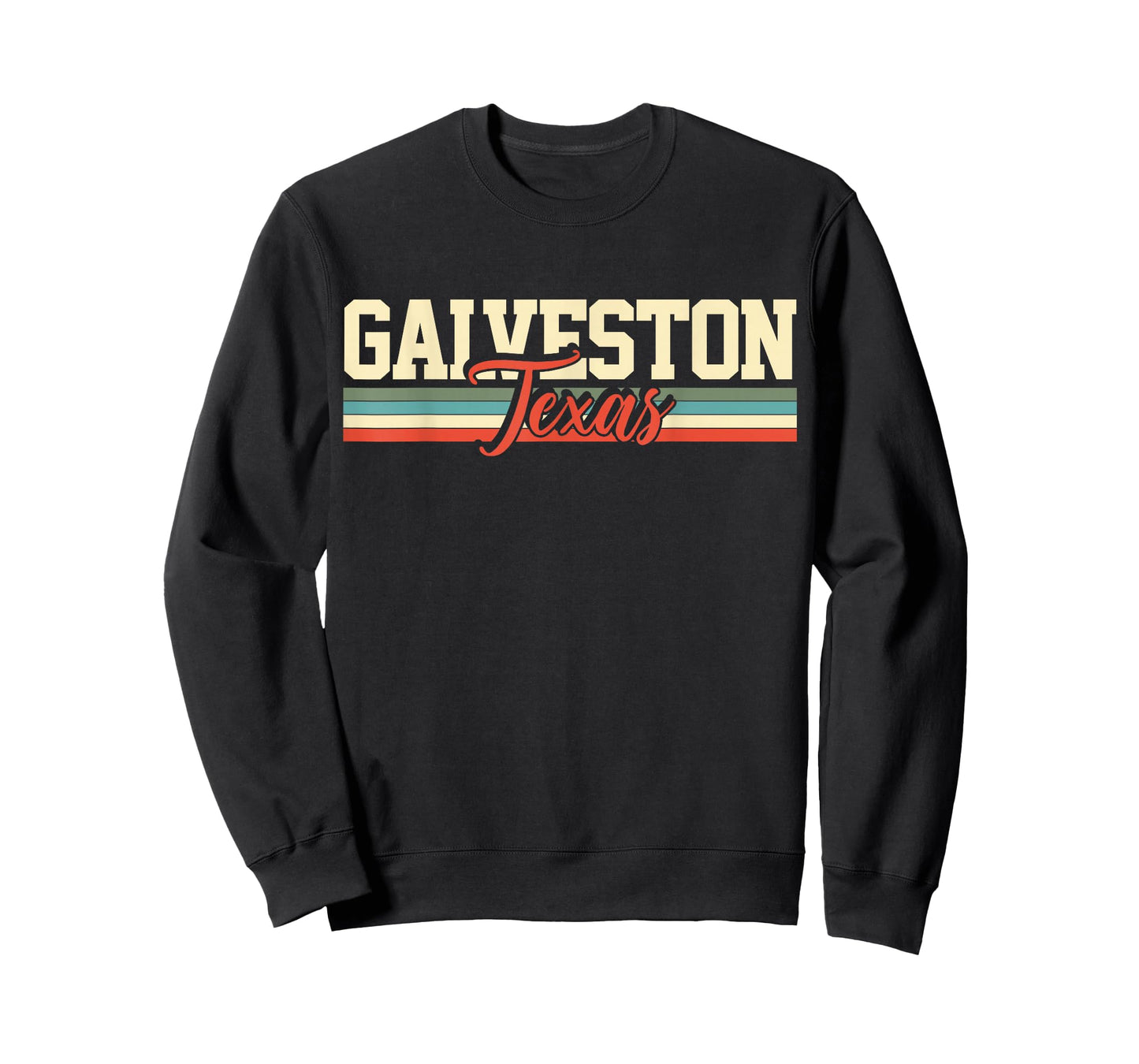 Galveston Texas Retro Vintage T-Shirt