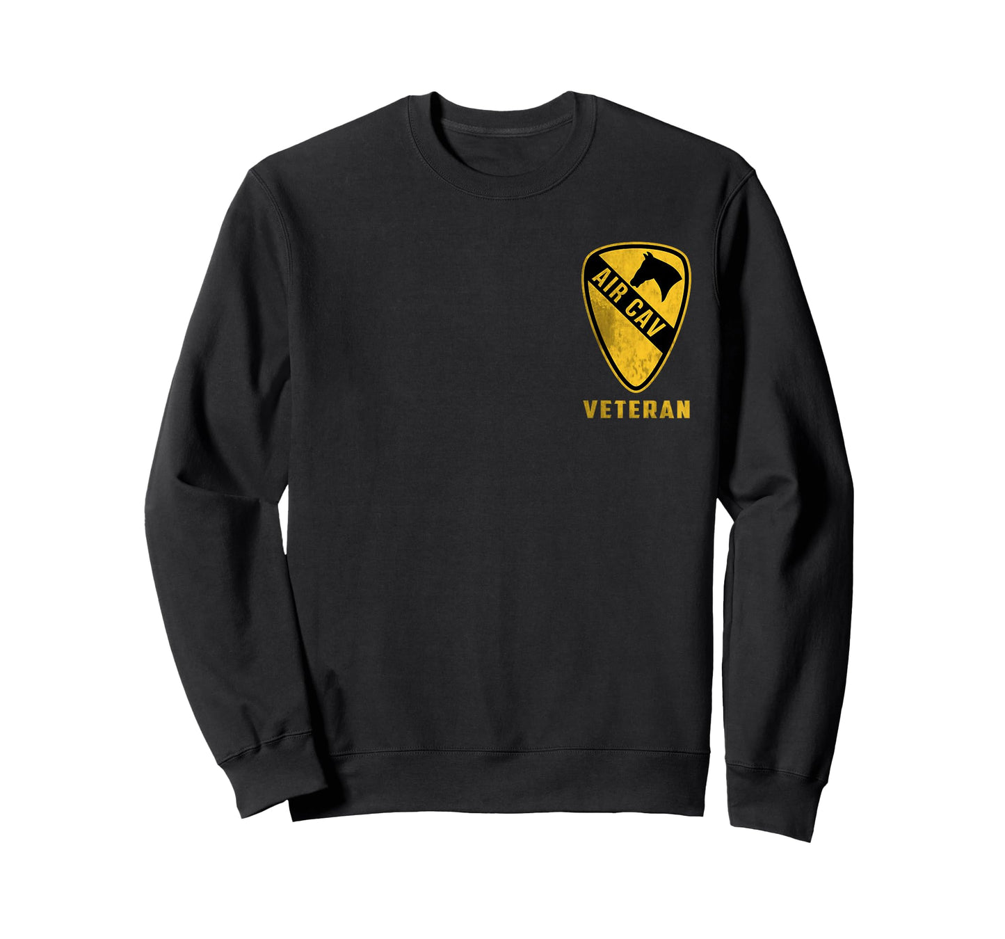 Air Cav Helicopter Badge 1st Cavalry Division Veteran Papa T-Shirt