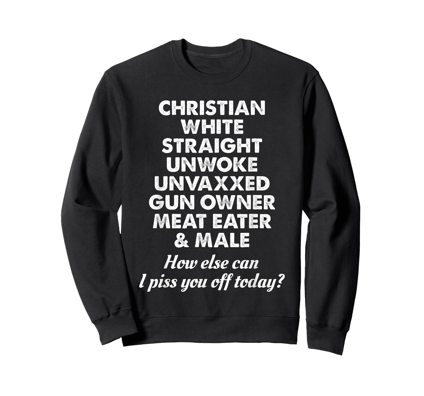 Christian White Straight Male - How Else Can I Offend You? T-Shirt