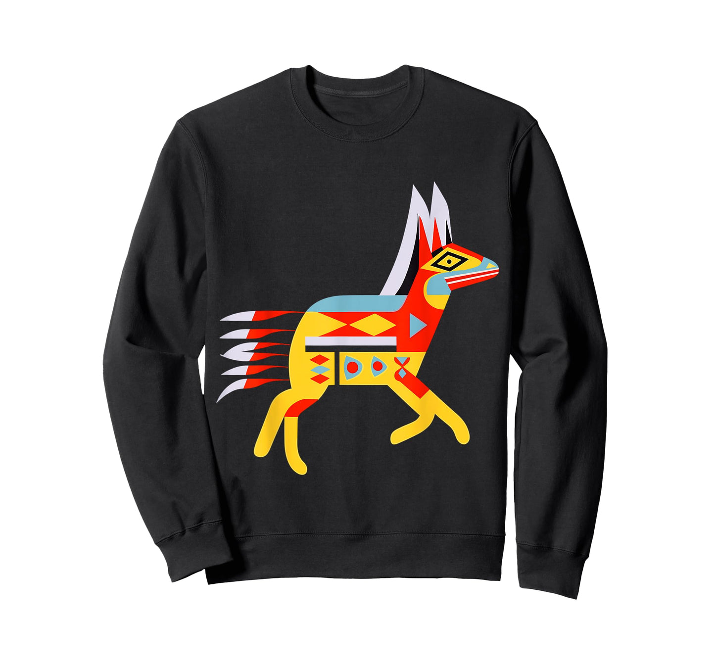 Pacific Northwest Coastal Art Native American Running Wolf T-Shirt