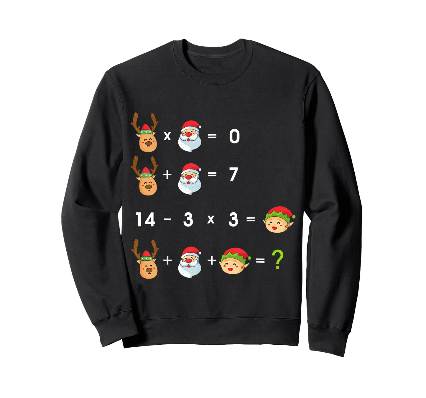Order of Operations Quiz Funny Math Teacher Christmas Gift T-Shirt