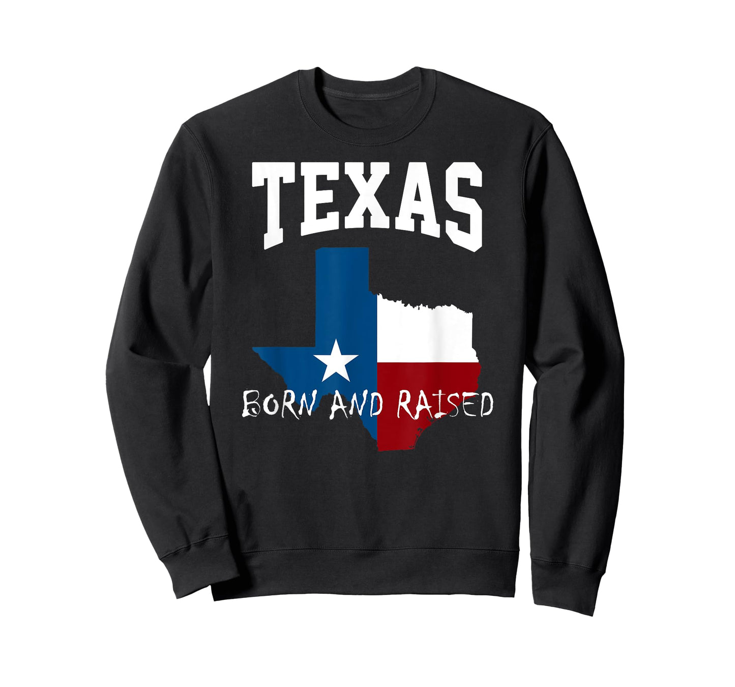 Texas Born And Raised t shirt; Texas Flag t shirt T-Shirt